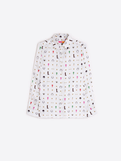 SHIRT // Equestrian Print