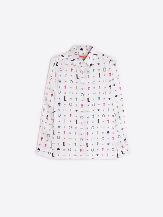 SHIRT // Equestrian Print