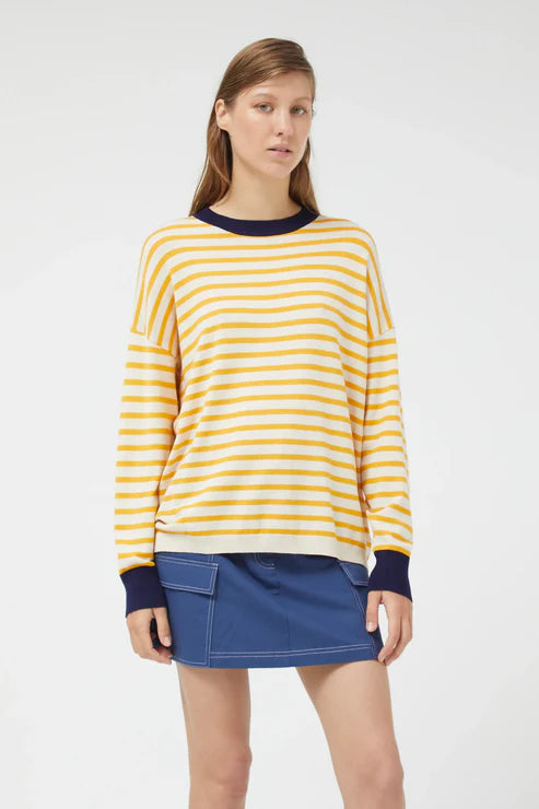 SWEATSHIRT // Striped printed