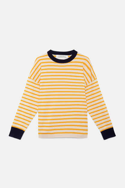 SWEATSHIRT // Striped printed