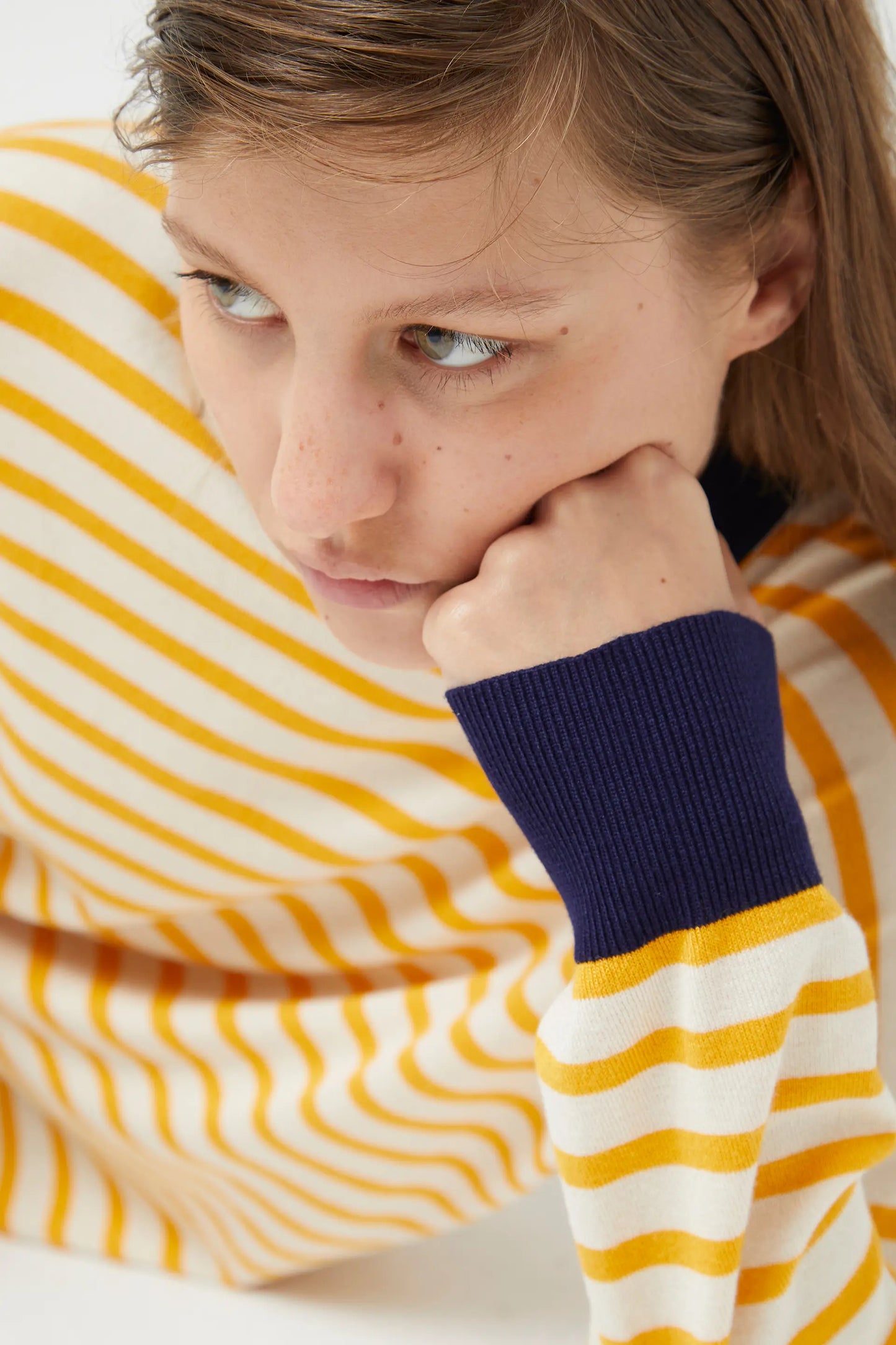 SWEATSHIRT // Striped printed