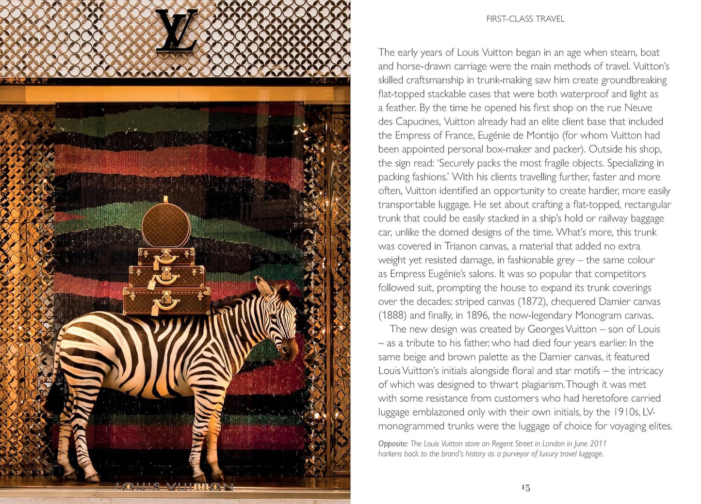 THE STORY OF LOUIS VUITTON LUGGAGE