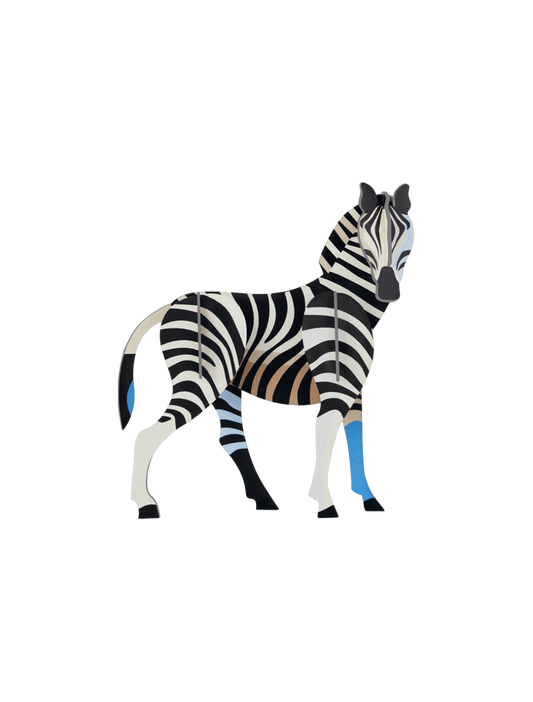 3D WALL ART // Zebra
