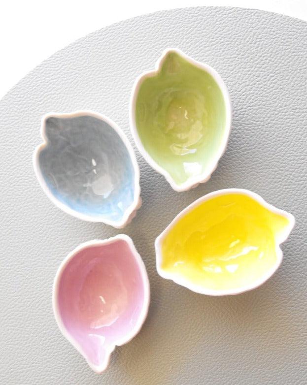 Handmade ceramics // Mini Lemon Bowls - Loja Real