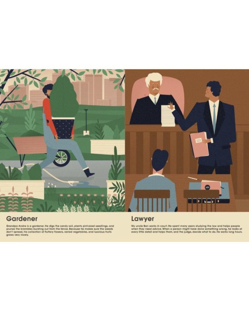 WHAT DO GROWN-UPS DO ALL DAY? // Illustrated by Dawid Ryski