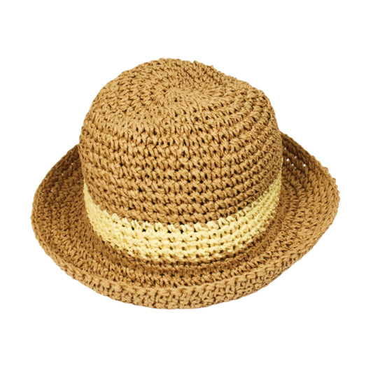 SUMMER HAT // with stripe