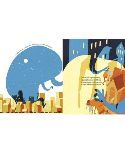 BOOK ELSA AND THE NIGHT // Illustrated by Jöns Mellgren