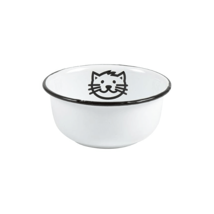 Cat Enamel Bowl - Loja Real