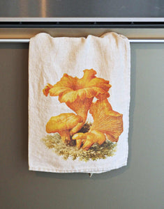 LINEN TOWELS // Mushrooms