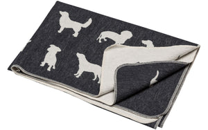 Pet Blanket // Dog Silhouettes