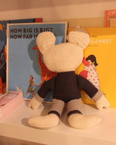 TOMMY BEAR // Hand knitted toy - Loja Real