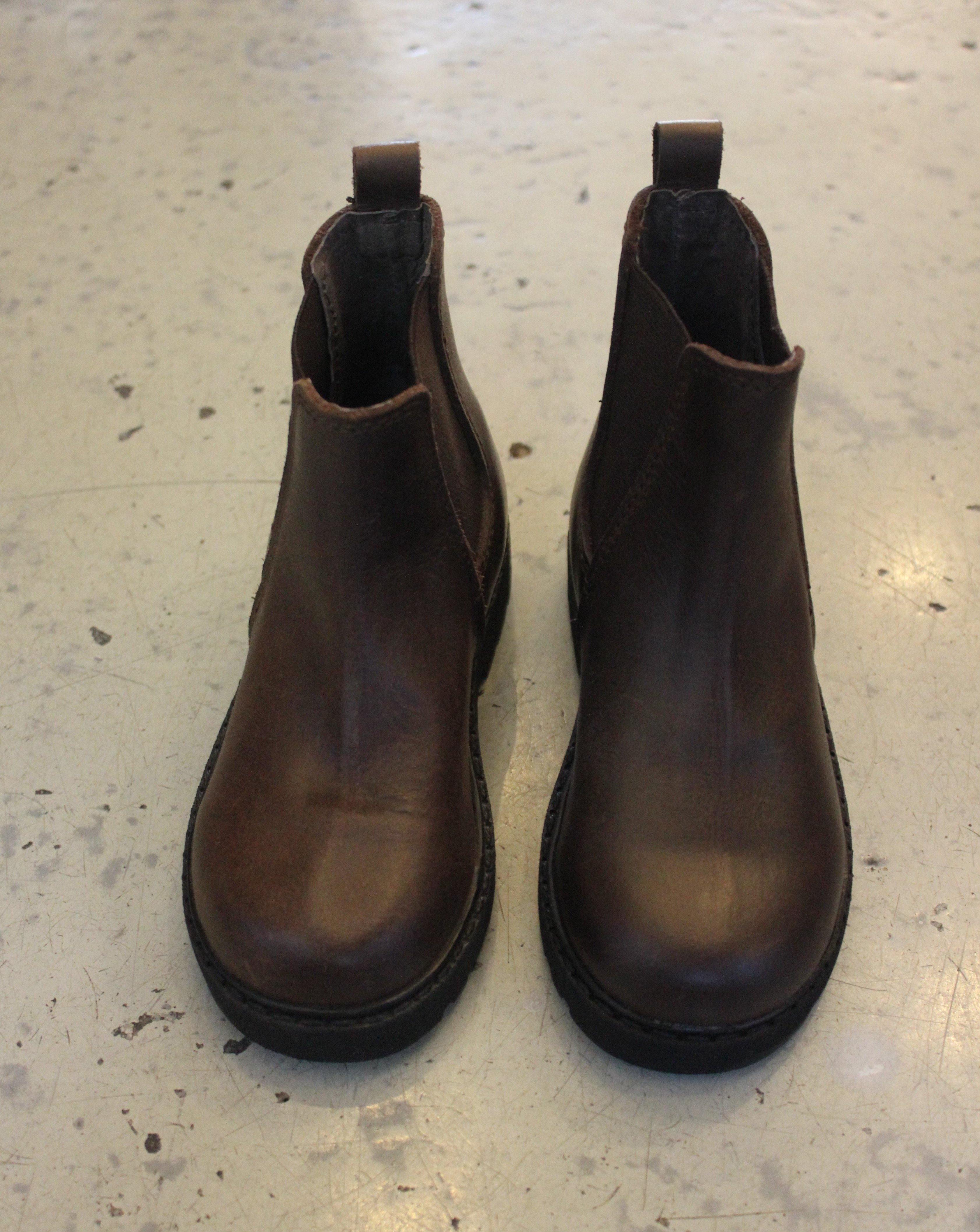 CHELSEA BOOTS // Dark brown leather - Loja Real