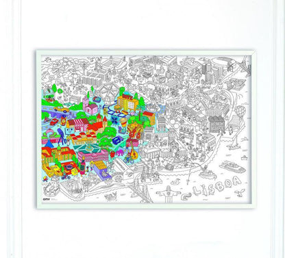 Giant Coloring Poster - Loja Real