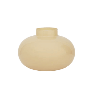 Vase Bella French Vanilla Recycled Glass