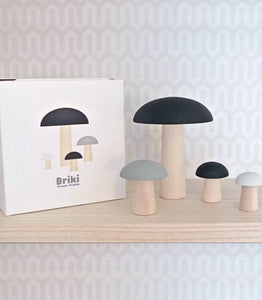 BRIKI // Decorative Paris Mushrooms