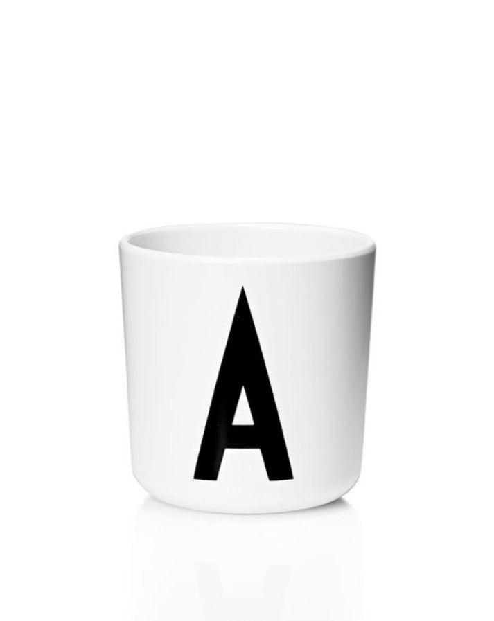 Letter Melamine Personal Cup BPA-free - Loja Real