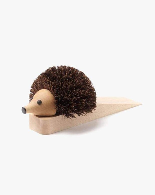 DOOR STOP // Wooden Hedgehog - Loja Real