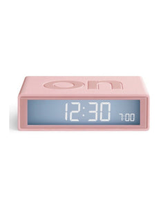 LEXON // Flip Travel Pink Clock