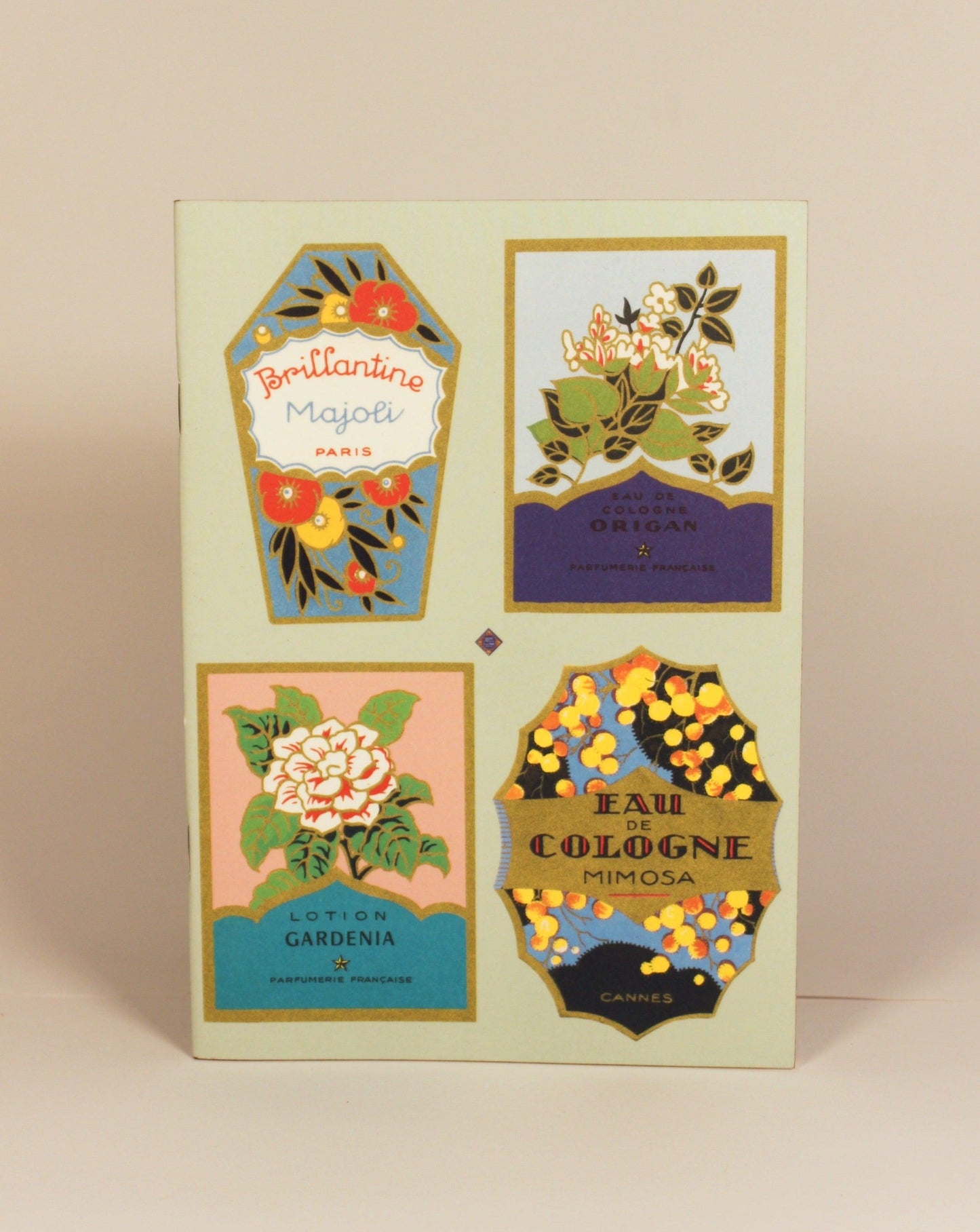 NOTEBOOK // Vintage Perfume Labels - Loja Real