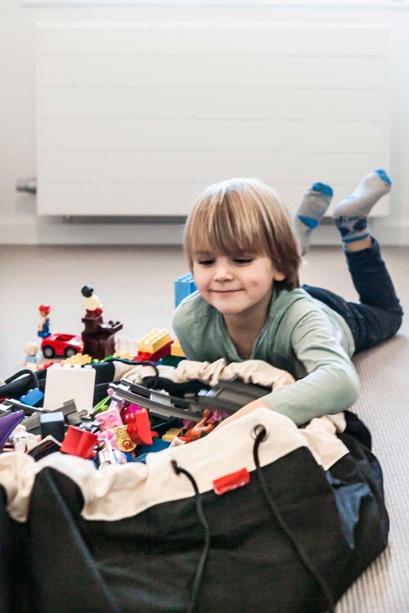 PLAY&GO // Storage Bag And Mat Black