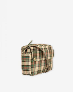 BENSIMON // Green checkered besace bag - Loja Real