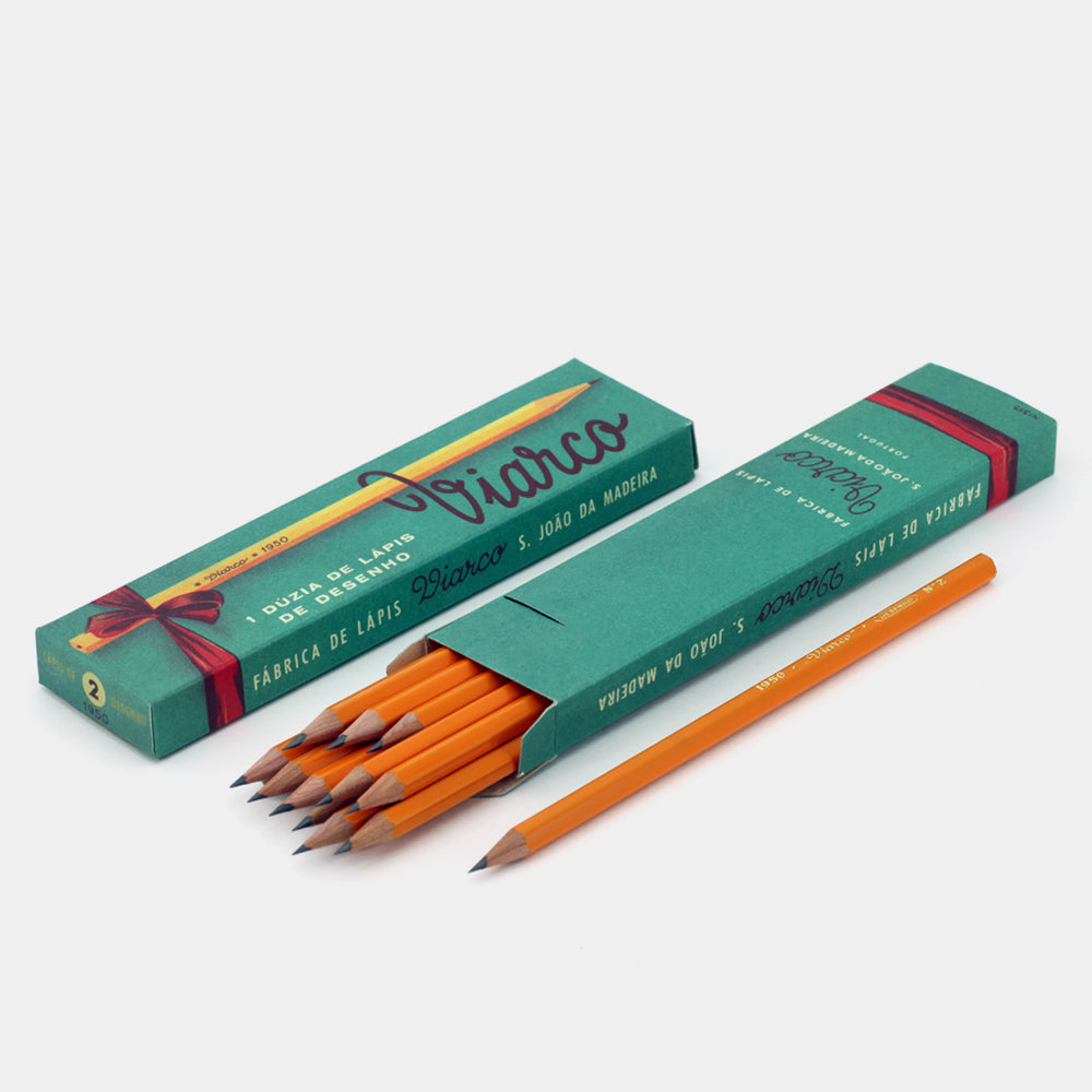 VIARCO // Green Vintage Box 12 Pencils